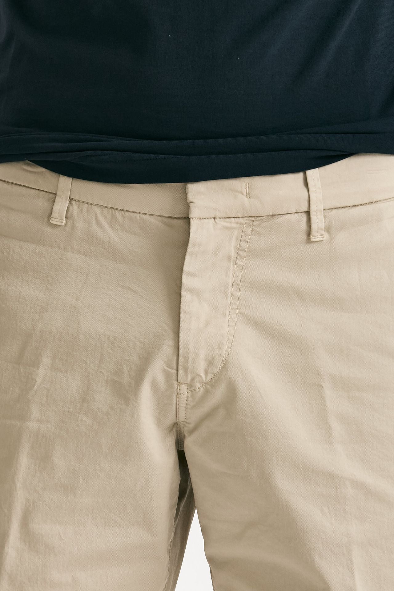 Bermuda  in cotone stretch beige uomo Fay - 5