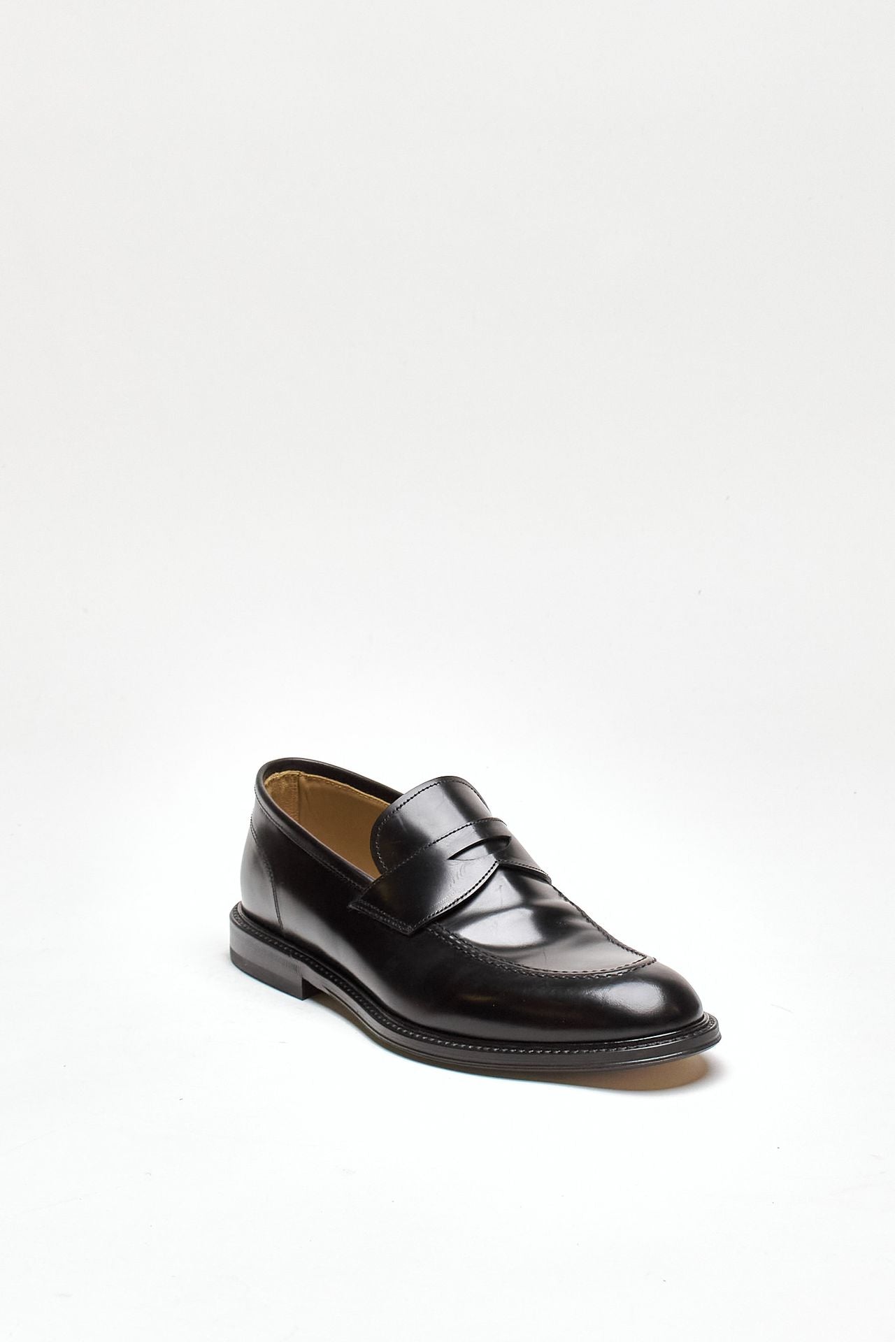 Mocassino 5020-2979 in pelle nero uomo Green george - 2