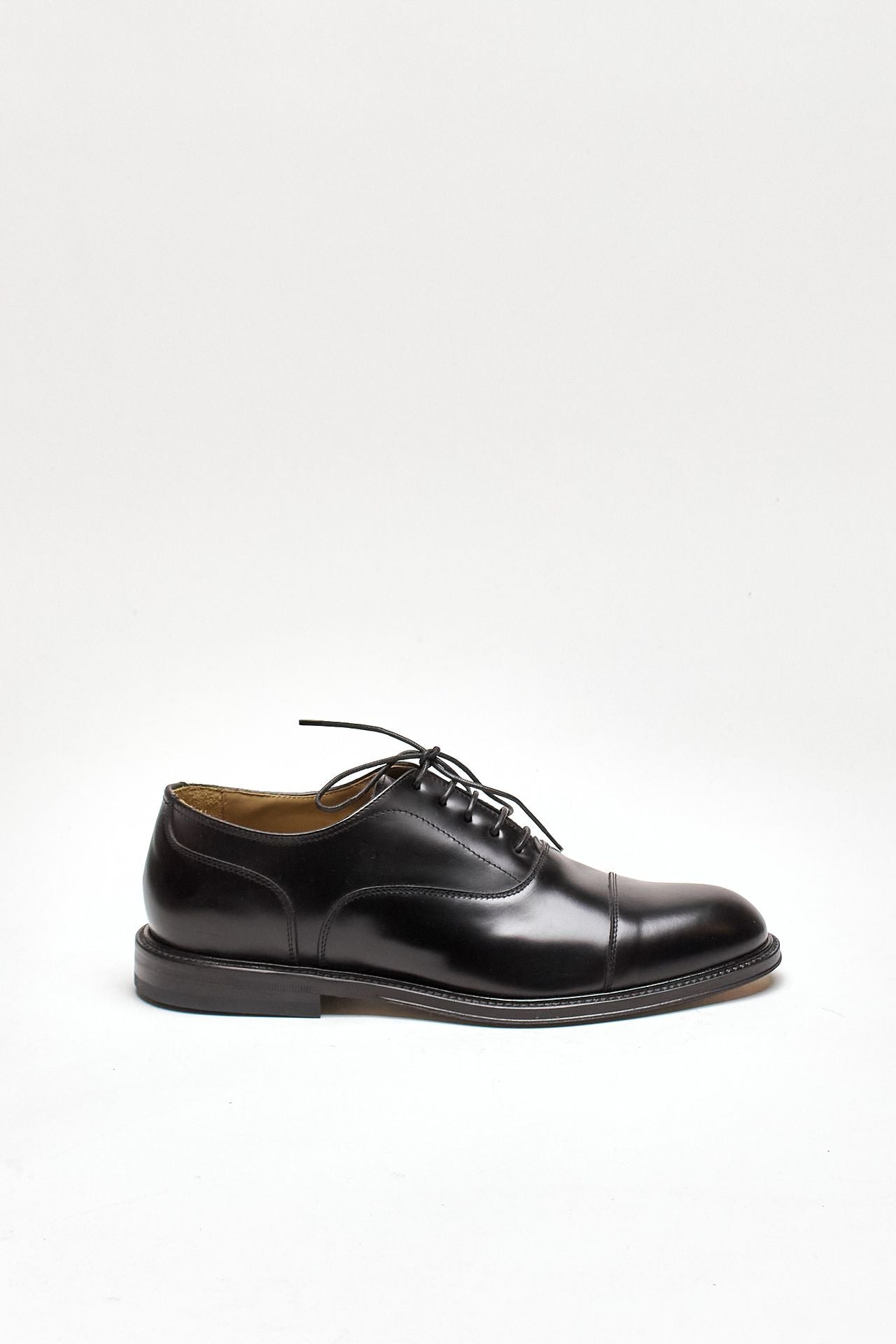 Scarpe oxford 5023-2979 in pelle nero uomo Green george - 1