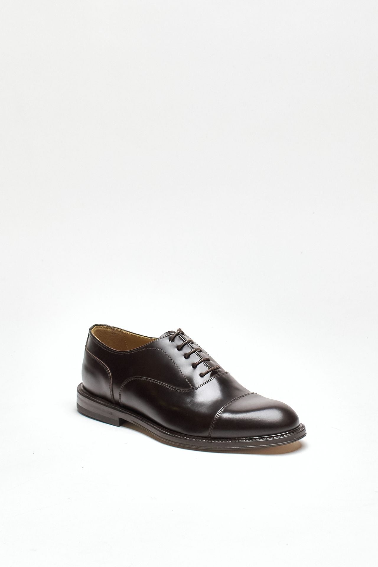 Scarpe oxford 5023-2979 in pelle ebano uomo Green george - 2