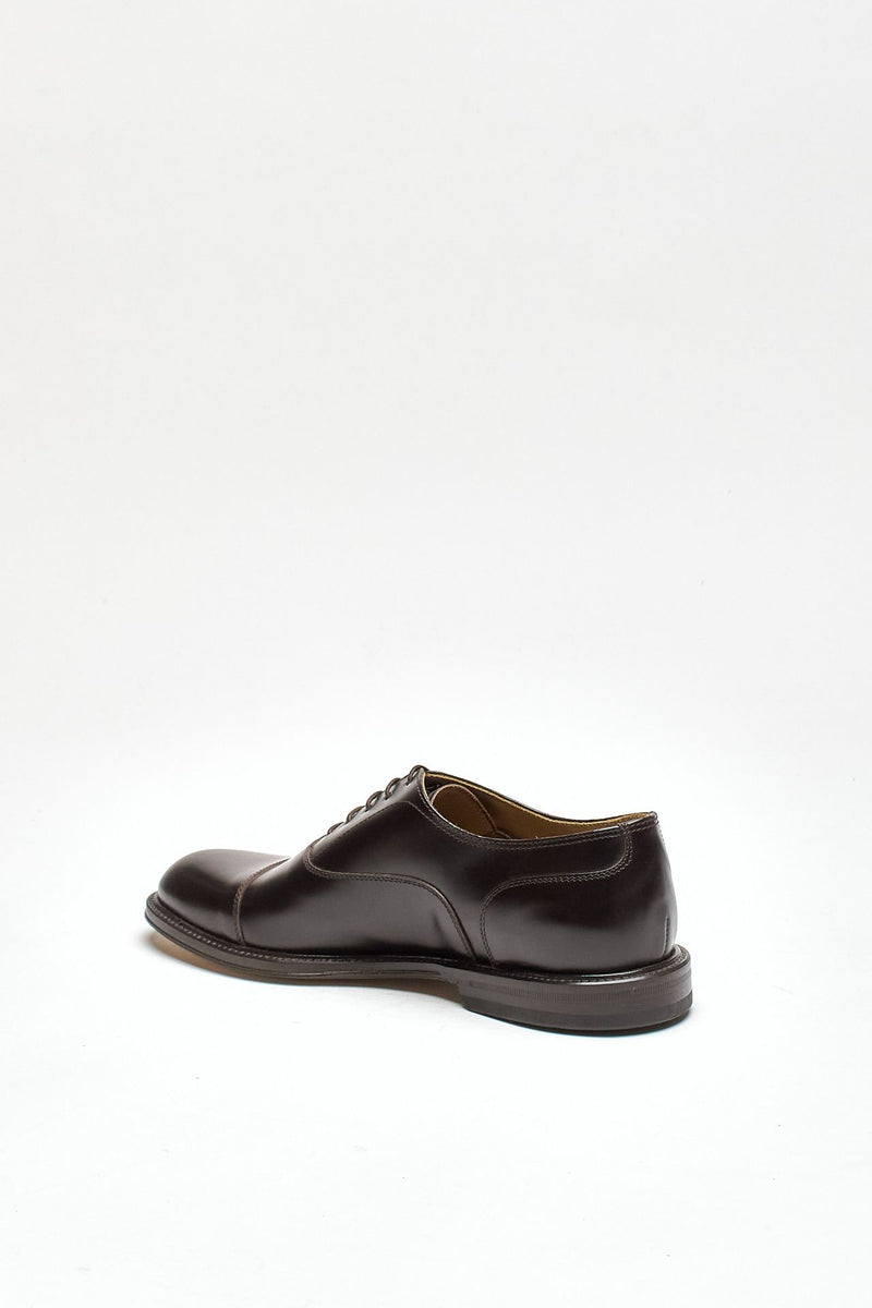 Scarpe oxford 5023-2979 in pelle ebano uomo Green george - 3