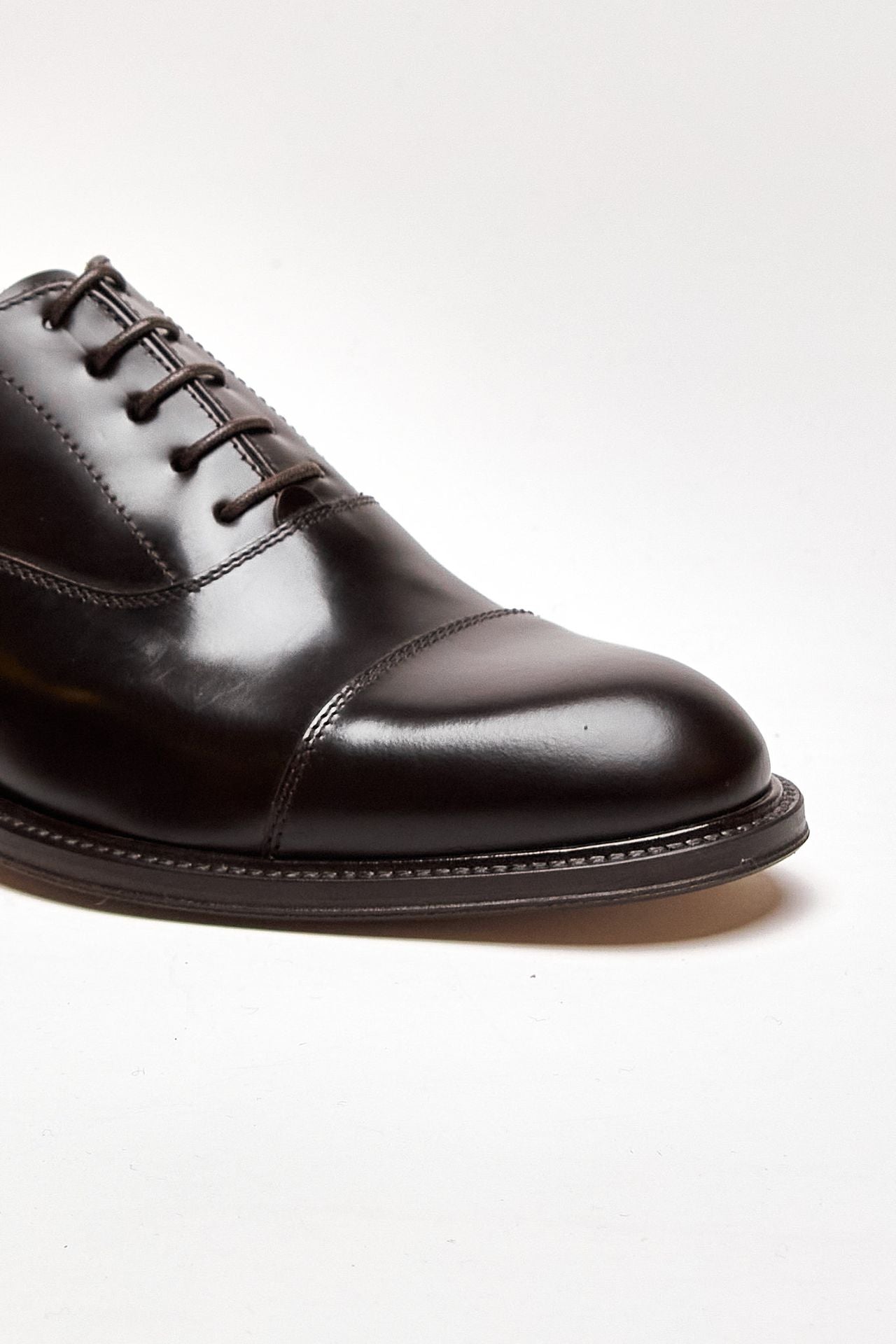 Scarpe oxford 5023-2979 in pelle ebano uomo Green george - 5