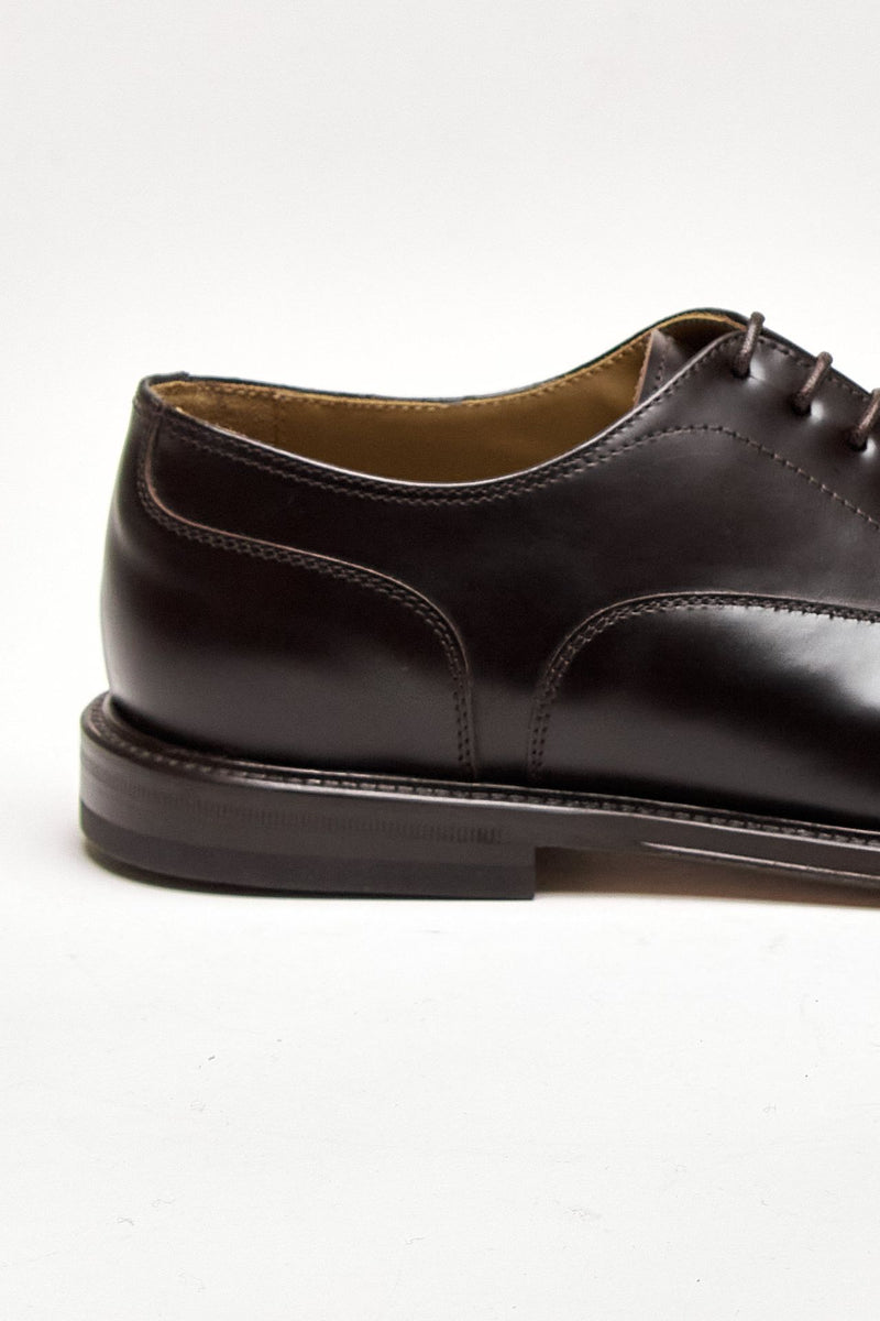 Scarpe oxford 5023-2979 in pelle ebano uomo Green george - 6