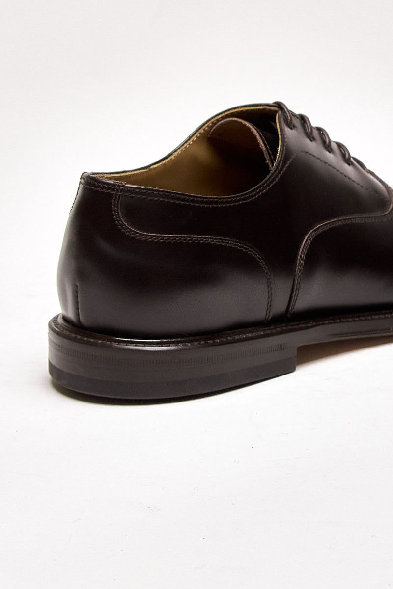 Scarpe oxford 5023-2979 in pelle ebano uomo Green george - 7