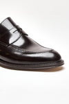 Scarpe oxford 5020-2979 in pelle ebano uomo Green george - 5
