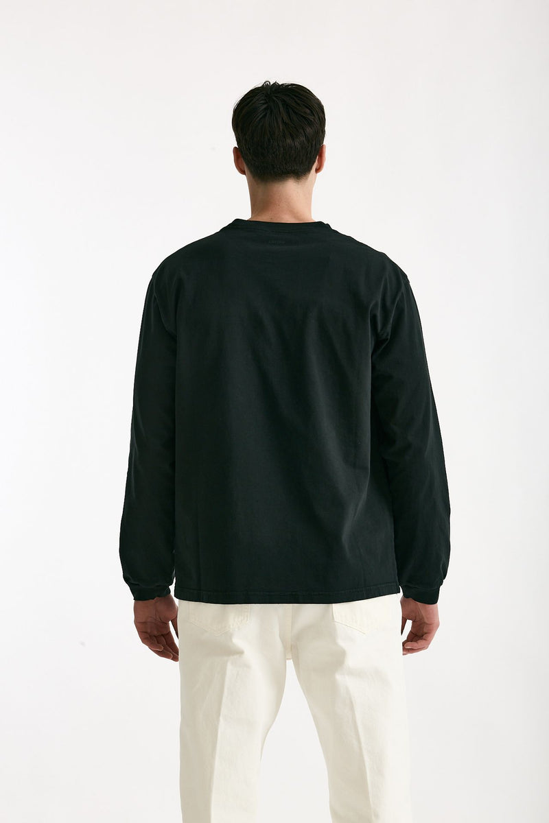 T-shirt in cotone nero uomo Grifoni - 5