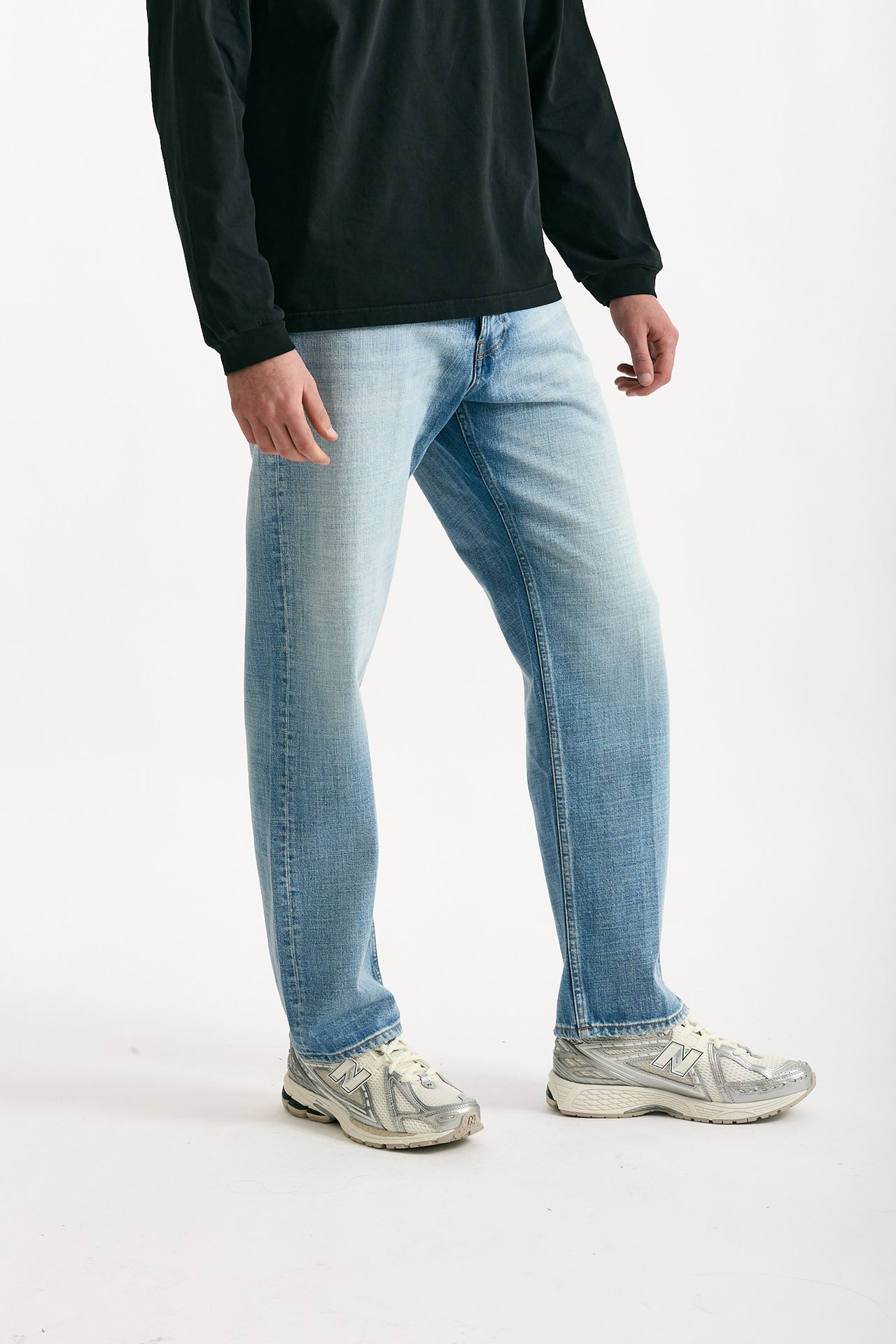 Jeans YVES lavaggio chiaro uomo Grifoni - 3