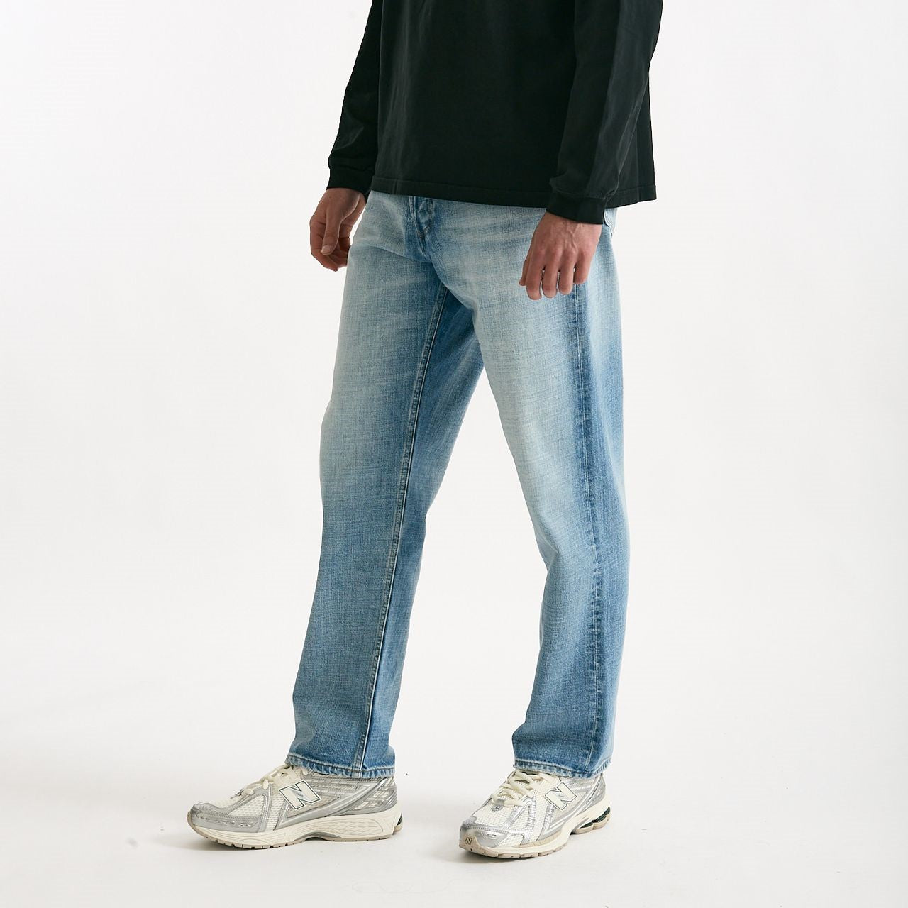 Jeans YVES lavaggio chiaro uomo Grifoni - 8