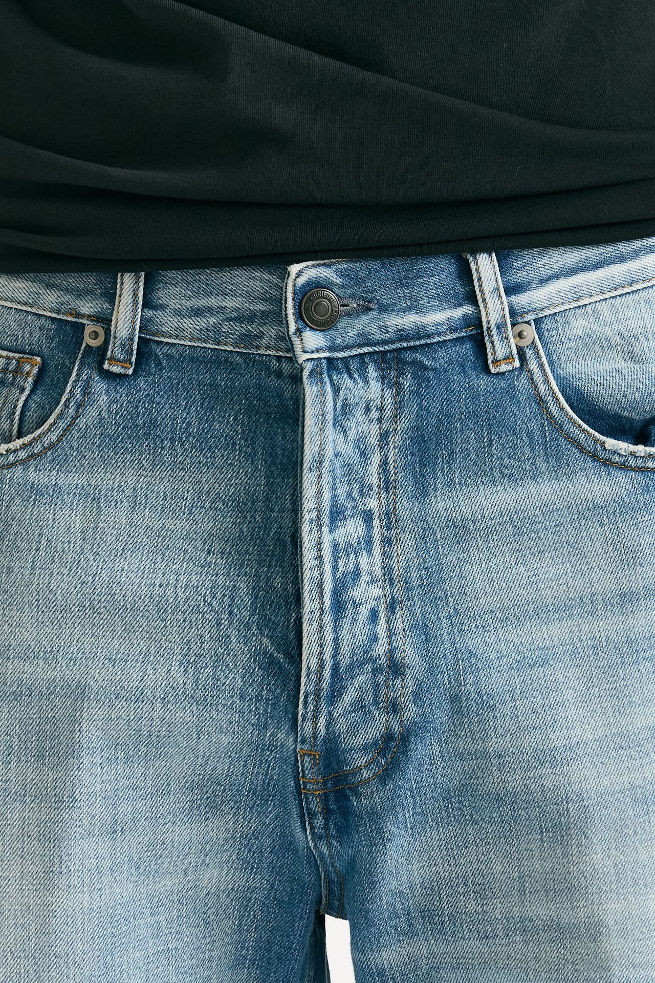 Jeans YVES lavaggio chiaro uomo Grifoni - 5
