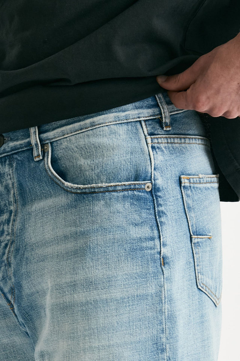 Jeans YVES lavaggio chiaro uomo Grifoni - 6