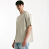 T-shirt in cotone “doppio” beige uomo Grifoni - 6
