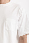 T-shirt in cotone “doppio” bianco uomo Grifoni - 6