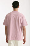 T-shirt in cotone “doppio” rosa uomo Grifoni - 5
