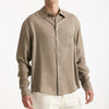 Camicia in cupro cammello uomo Grifoni - 6