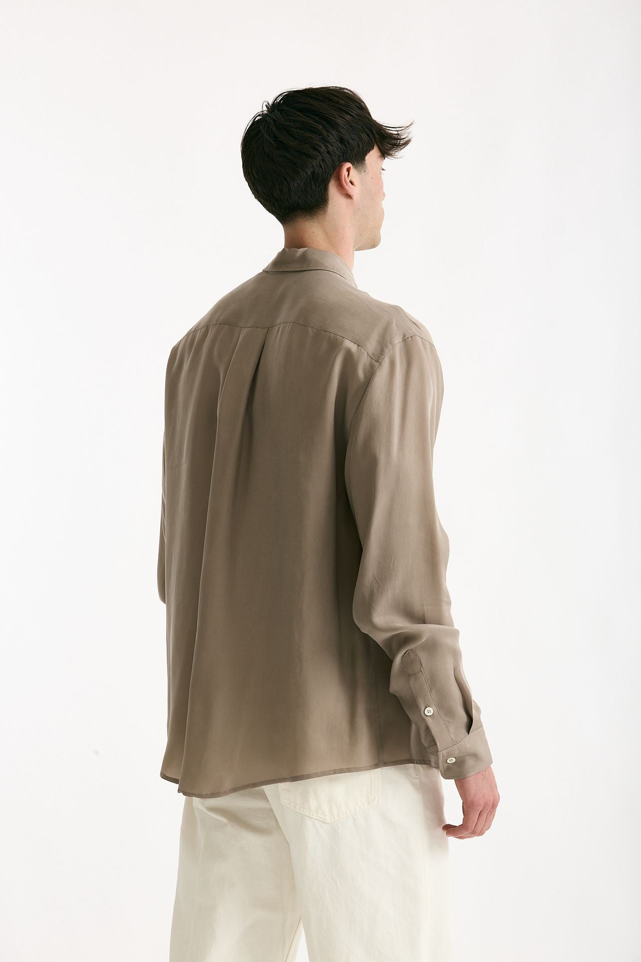 Camicia in cupro cammello uomo Grifoni - 4