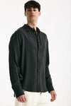 Camicia in cupro nero uomo Grifoni - 2