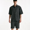 Camicia in lana ferma grigio uomo Grifoni - 6