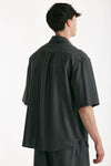 Camicia in lana ferma grigio uomo Grifoni - 3