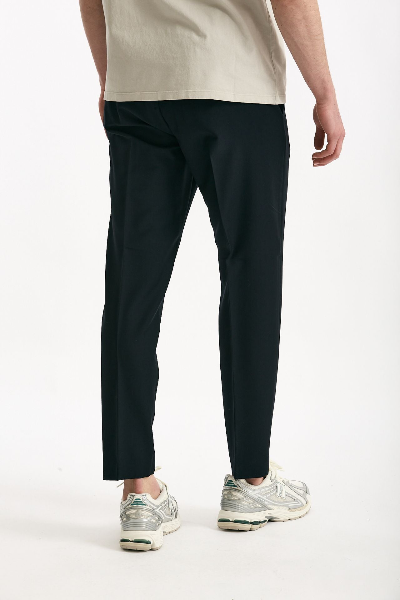 Pantalone in lana ferma blu uomo Grifoni - 3