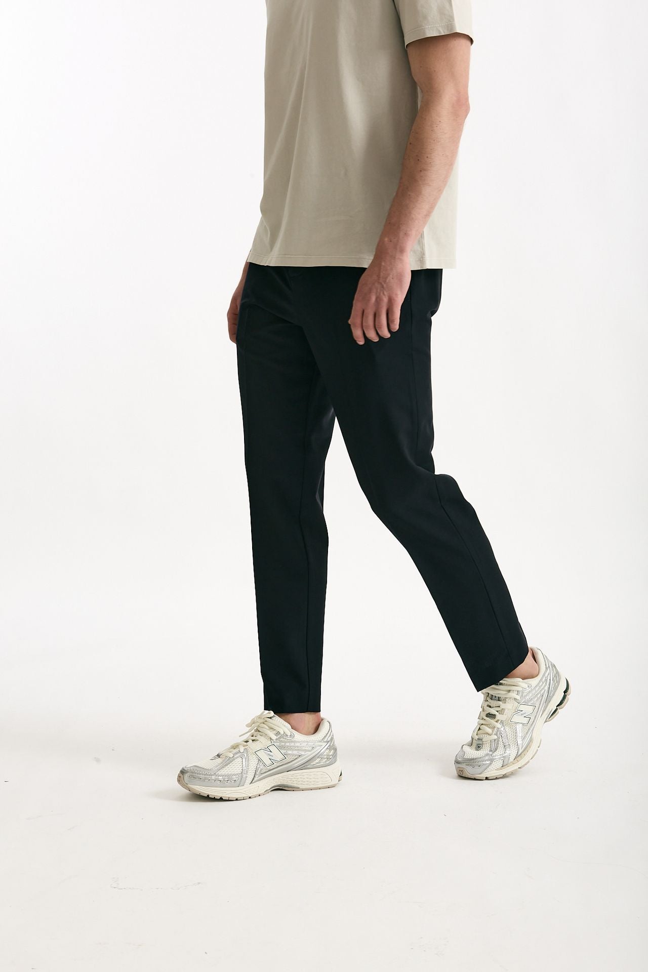 Pantalone in lana ferma blu uomo Grifoni - 4