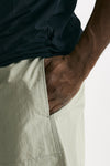 Bermuda in cotone e nylon grigio polvere uomo Grifoni - 6
