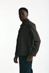 Giubbino camicia in nylon marrone uomo Herno - 4