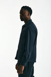 Giubbino camicia in nylon blu uomo Herno - 2