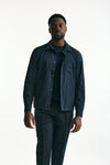 Giubbino camicia in nylon blu uomo Herno - 5