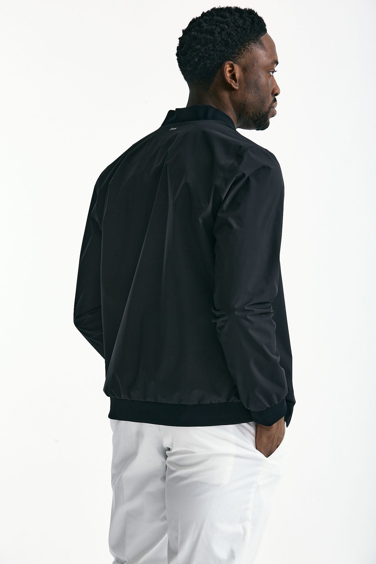 Bomber in nylon tecnico nero uomo Herno - 3