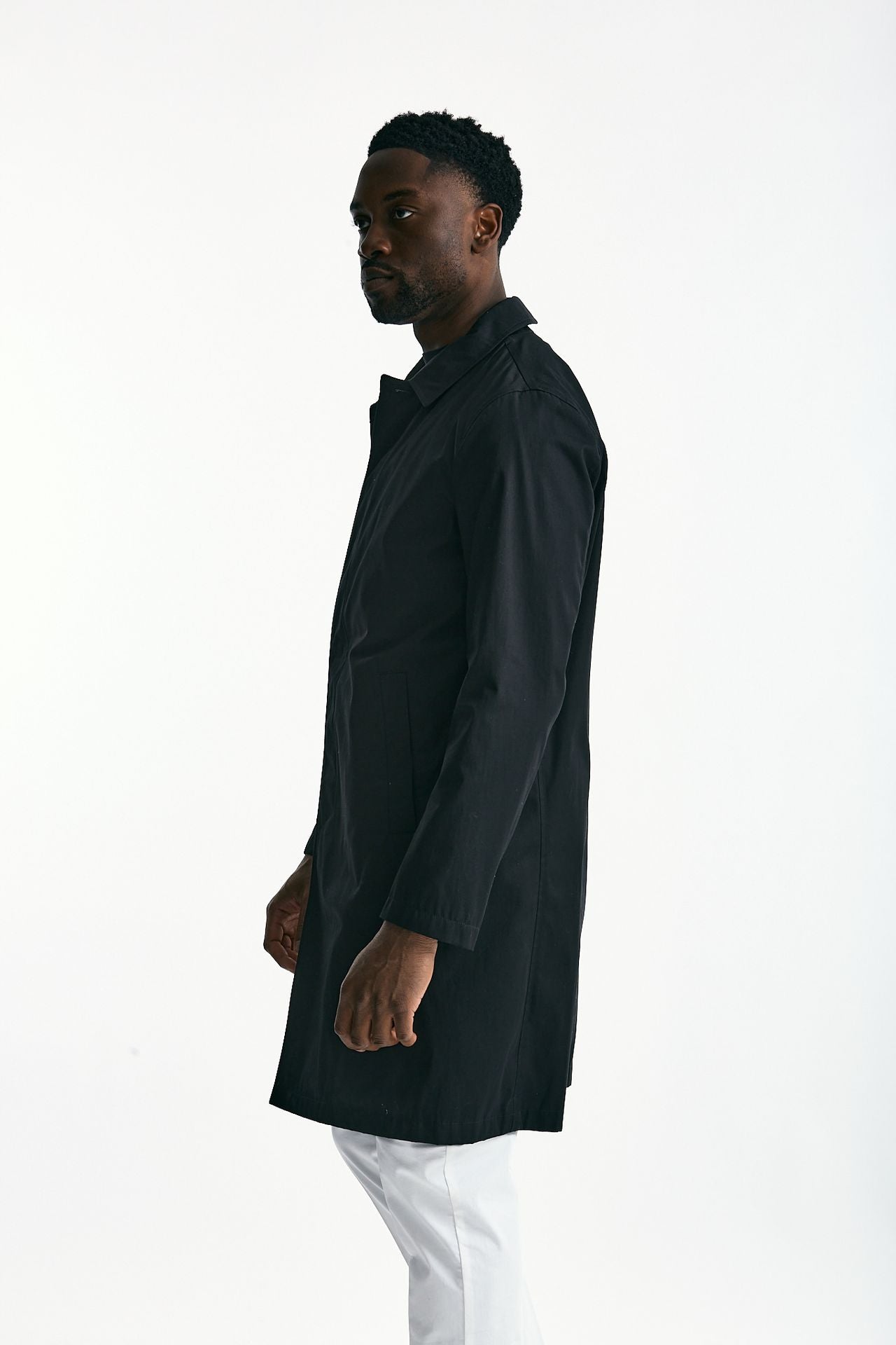 Soprabito in cotone nero uomo Herno - 3