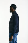 Smanicato micro piumino ibrido blu uomo Herno - 3