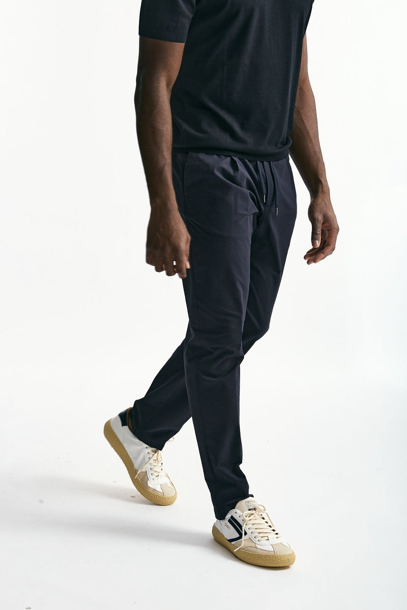 Pantalone tecnico blu uomo Herno - 4