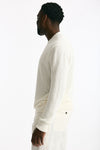 Maglia in cotone boucle bianco uomo Hosio - 2