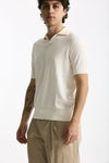 Polo maglia in cotone bianco uomo Hosio - 4