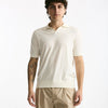 Polo maglia in cotone bianco uomo Hosio - 6