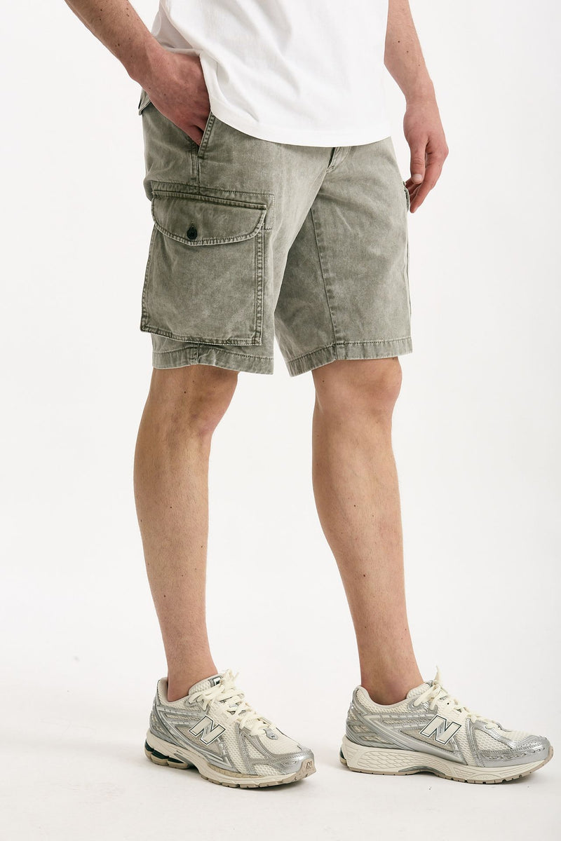 Bermuda cotone fermo grigio uomo Incotex - 1