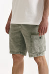 Bermuda cotone fermo grigio uomo Incotex - 4