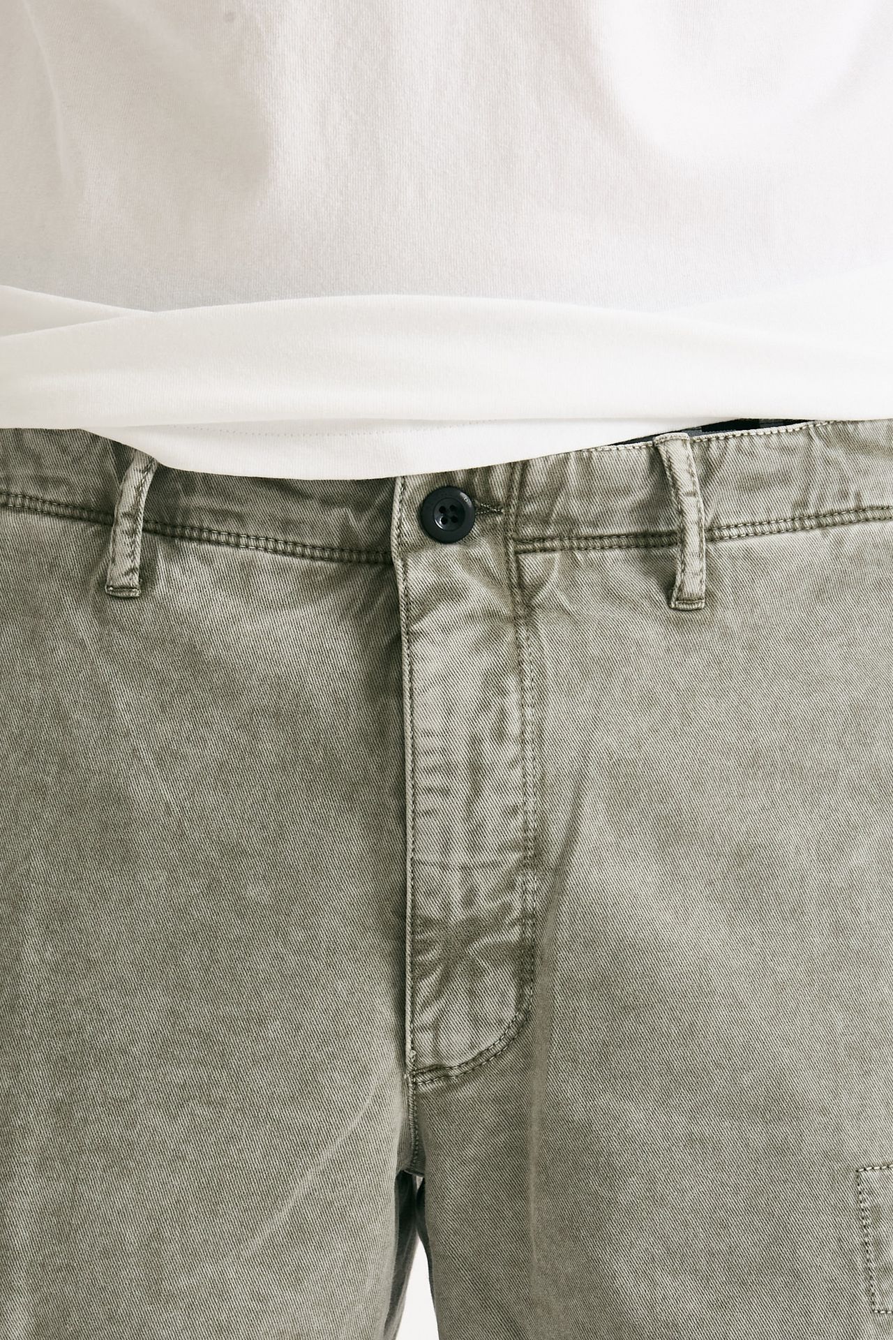 Bermuda cotone fermo grigio uomo Incotex - 5