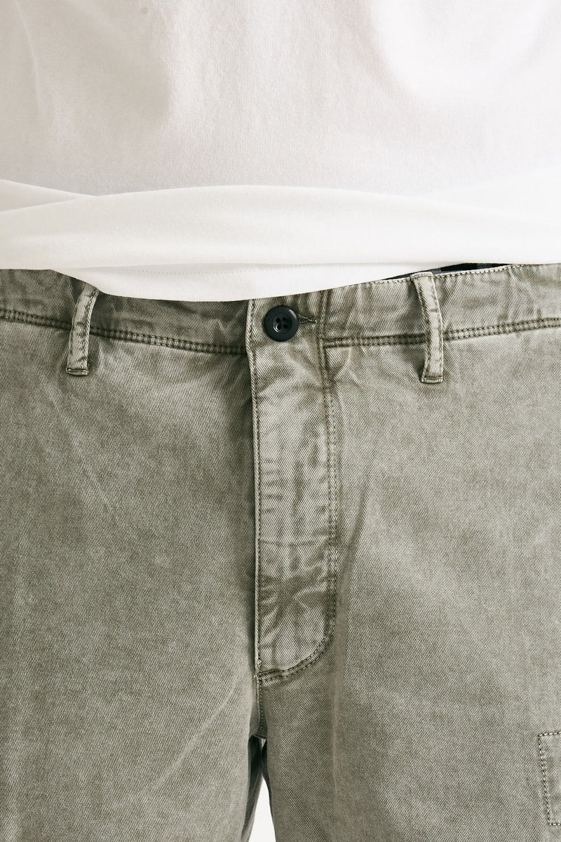 Bermuda cotone fermo grigio uomo Incotex - 5