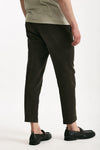 Pantalone cotone e lino marrone uomo Incotex - 3