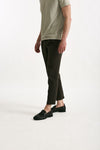 Pantalone cotone e lino marrone uomo Incotex - 4
