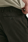 Pantalone cotone e lino marrone uomo Incotex - 7