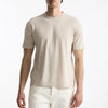 T shirt in cotone beige chiaro uomo Kangra - 6