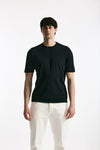 T shirt in cotone nero uomo Kangra - 2