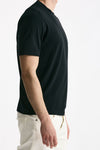 T shirt in cotone nero uomo Kangra - 3