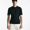 T shirt in cotone nero uomo Kangra - 6