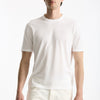 T shirt in cotone bianco uomo Kangra - 6