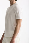 T shirt in cotone bianco uomo Kangra - 4