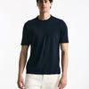 T shirt in cotone blu uomo Kangra - 6