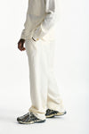 Pantalone in viscosa e lino panna uomo Laneus - 3